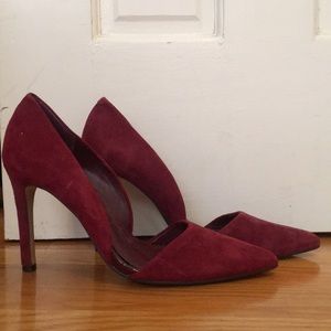 Banana Republic Maroon Heels